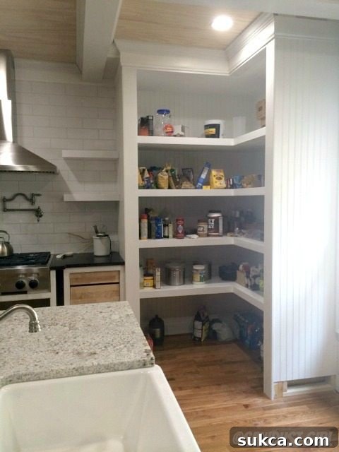 New Pantry Design Underway