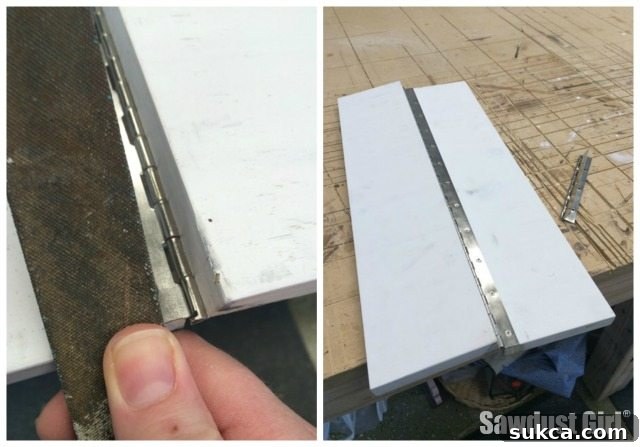 The Ultimate Space-Saving DIY Corner Cabinet 15 Filing Cut Hinge Edges Smooth for Safety and Finish