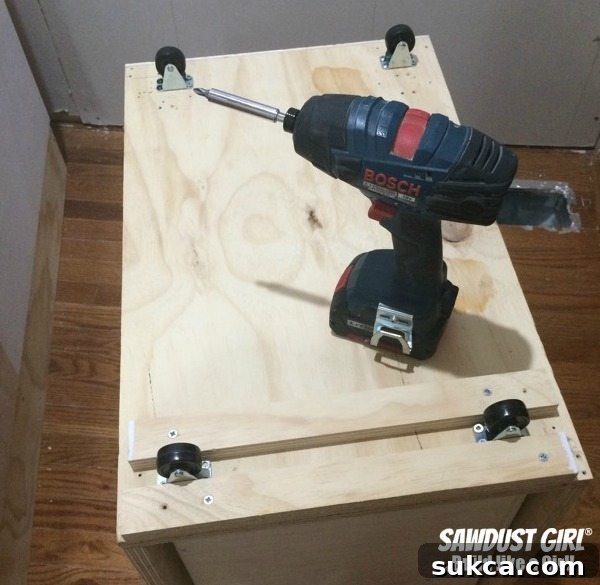 The Ultimate Space-Saving DIY Corner Cabinet 7 Guide to Installing Fixed Casters for Blind Corner Cabinet Roll-Out