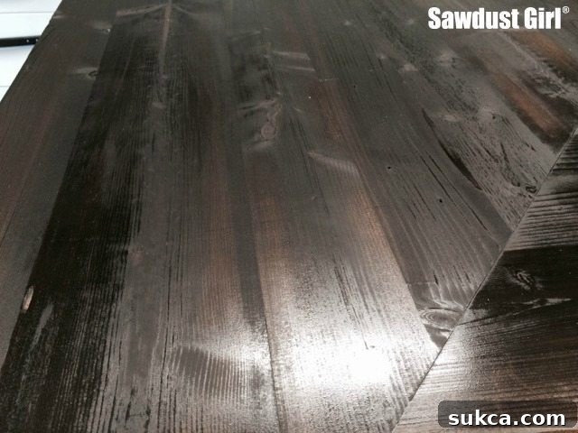 From Budget to Beautiful: The Final Look of Tung Oil Finished Wood.