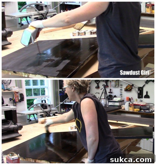 Transform Inexpensive Wood: The Tung Oil Application Process.