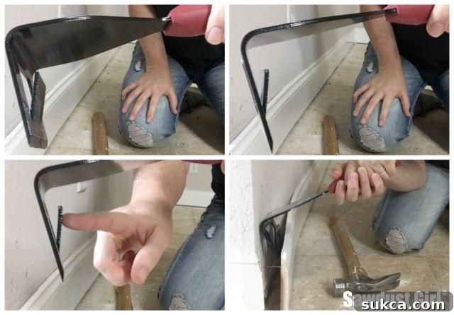 The Trim Puller: Your Ally Against Wall Damage Awesome tool for removing trim from wall without damage!