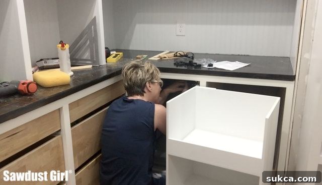 Transforming a Blind Corner Cabinet for Ultimate Organization