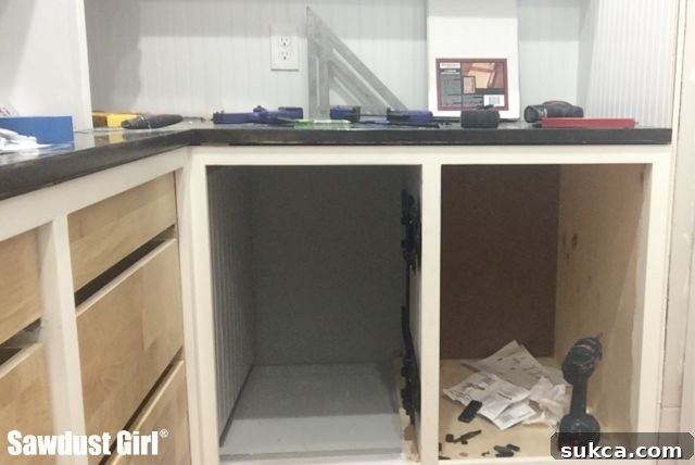 DIY Cabinet Upgrade: Solving the Wasted Space Dilemma with Innovation