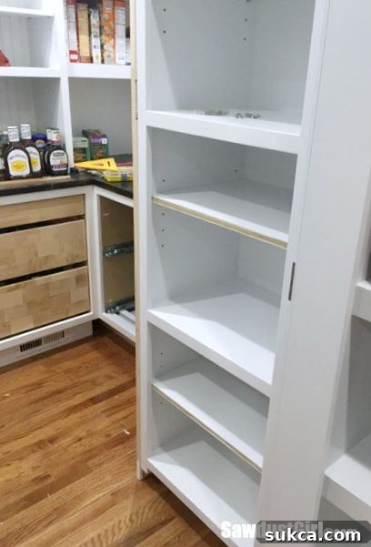 Detailed Steps for Adding a Custom Faceframe to Your Cabinet Shelves