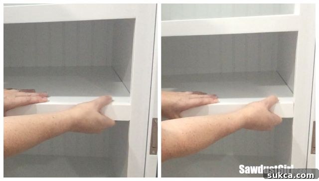 Achieving the Perfect Gap for Adjustable Shelf Faceframes