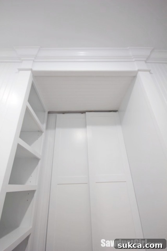How to: DIY Door Trim with Decorative Header