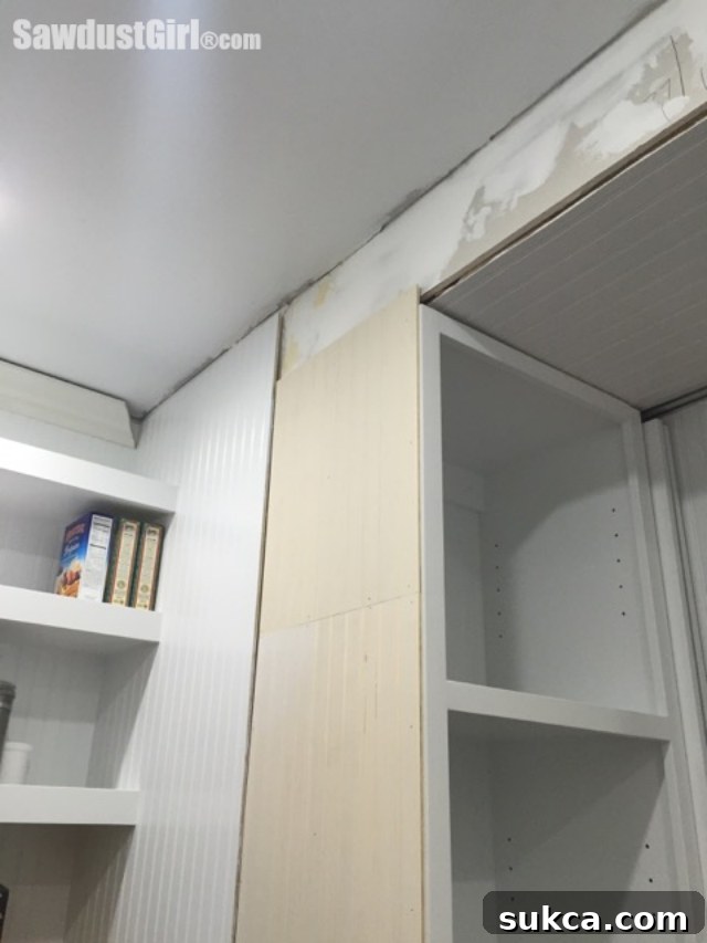 How to DIY a decorative door trim.