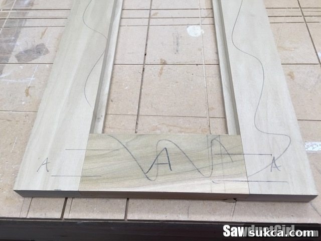 Using a Speed Square to Mark Joinery