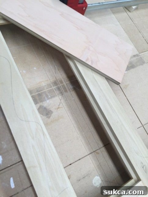 Measuring and Cutting Panel for Inset Drawer Fronts