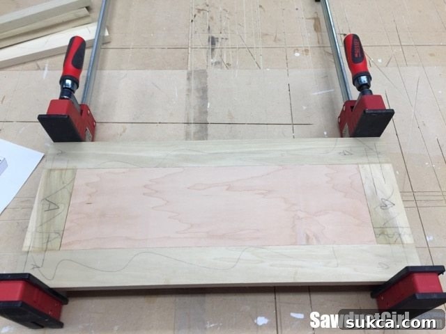 Completed Drawer Front Frame with Panel