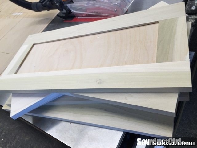 Final Trimming of Drawer Front Edges for Perfect Fit