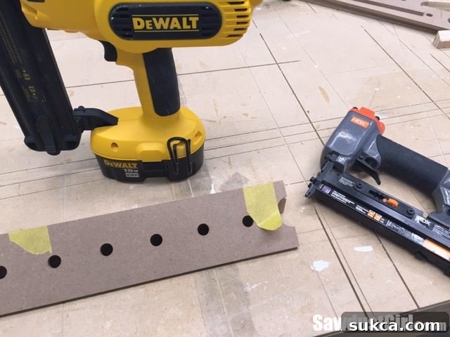 Router bit storage.