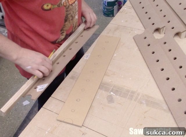 Router bit storage.
