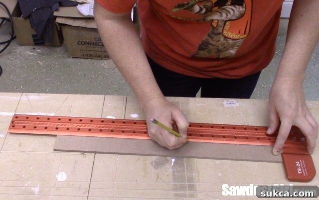 Router bit storage.