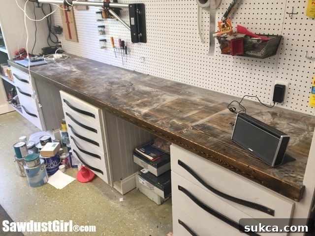 Workshop Reimagined 16 workshop countertop