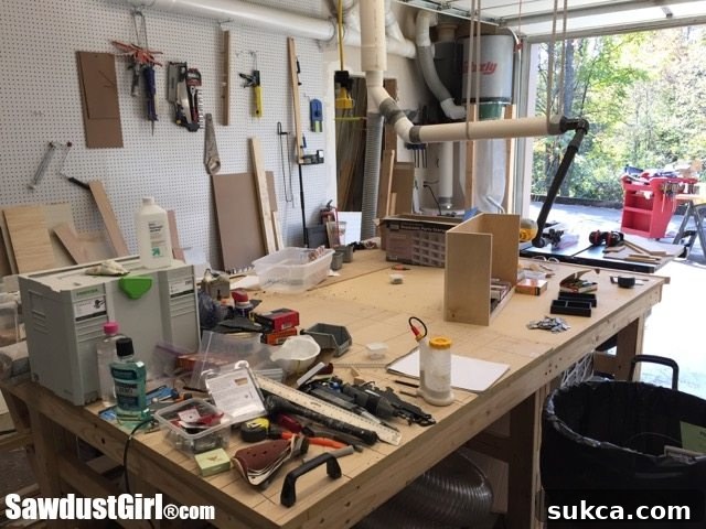 Workshop Reimagined 4 assembly bench chaos
