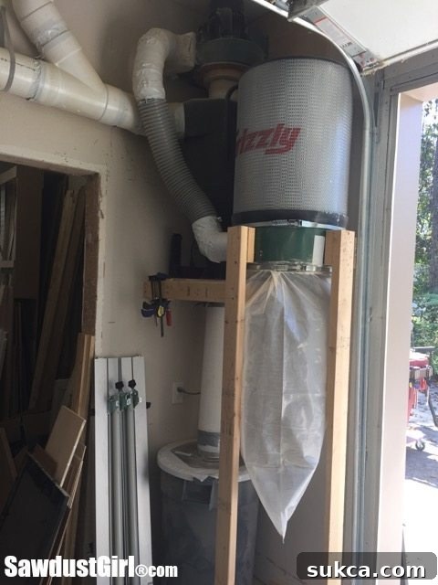 Workshop Reimagined 9 dust collector