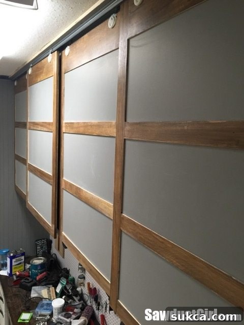 An Easy Guide to Building DIY Sliding Doors for Cabinets - Easy DIY Sliding Cabinet Doors