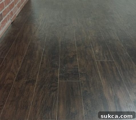 Installing Pergo laminate flooring in a loft craft room