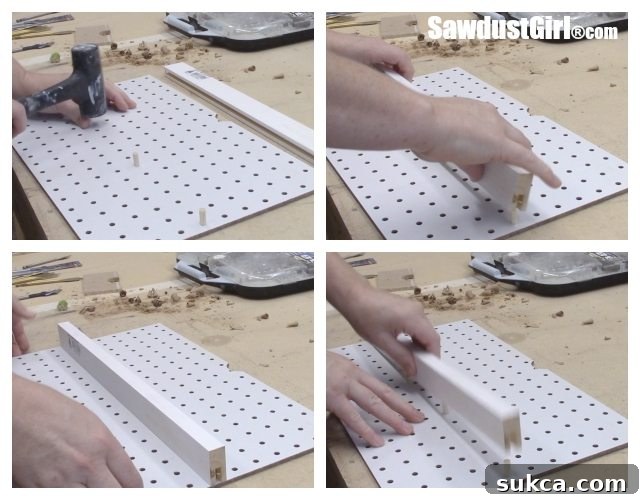 Adjustable Pegboard Drawer Organizer