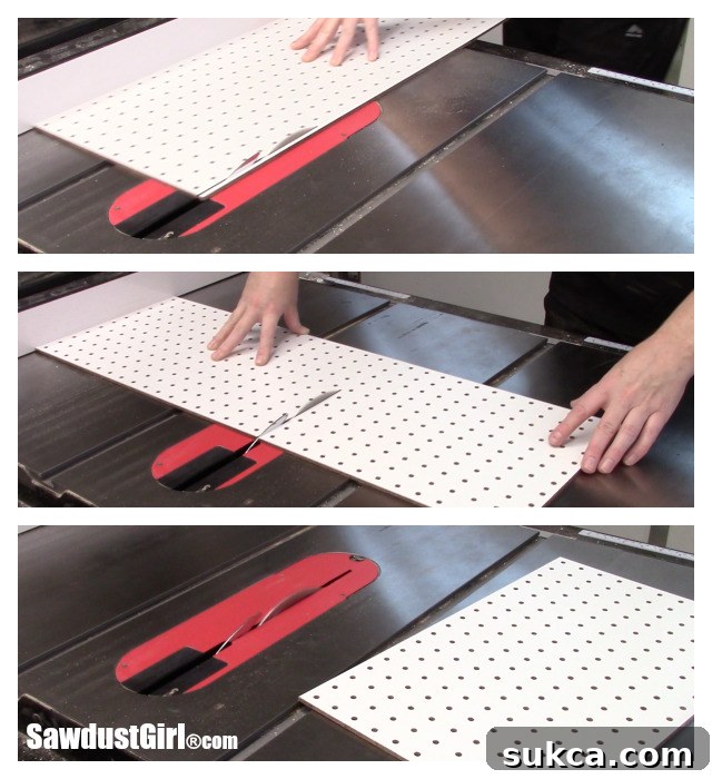 Adjustable Pegboard Drawer Organizer