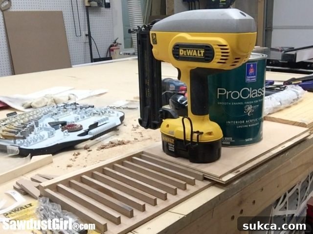 Weighting Shorter Dividers During Glue Curing