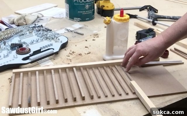 Ready for Gluing Shorter Dividers