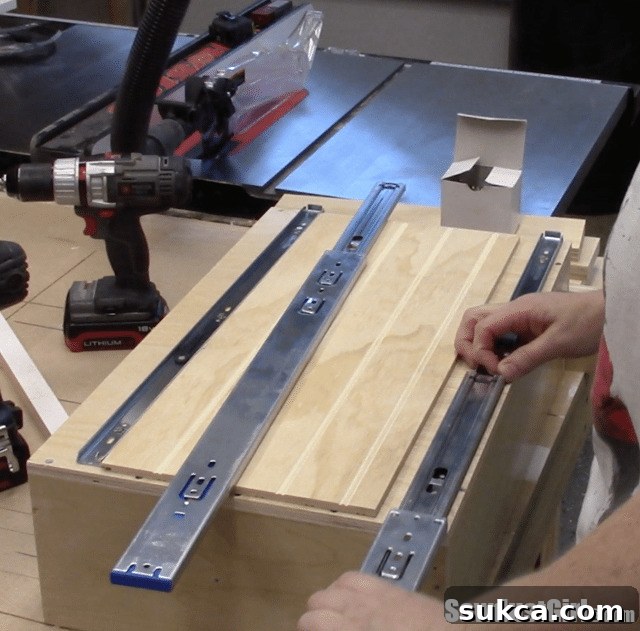 How to Install Vertical Storage Drawers