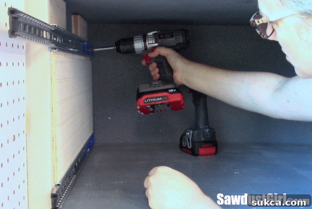 How to Install Vertical Storage Drawers