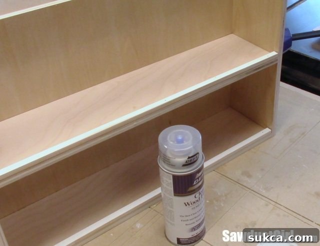 Protected Drawer Surfaces Finished Vertical Drawers Ready for Installation
