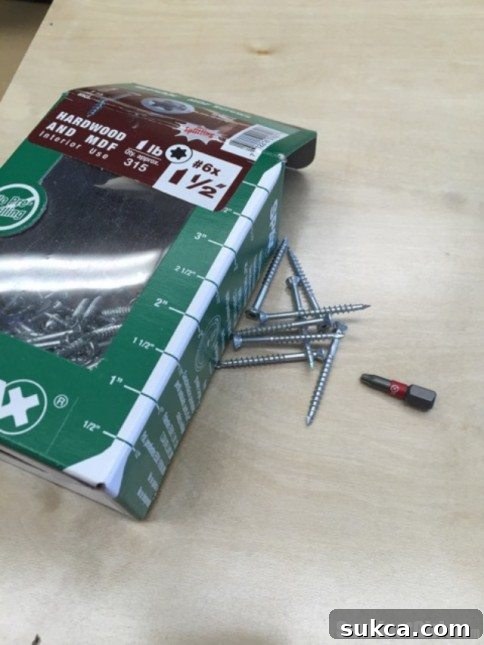 Essential Fasteners for Drawer Assembly SPAX Screws for Woodworking Projects