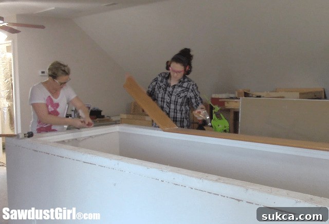 Elevated Strides 2 Transforming a vast loft into a dream craft studio.