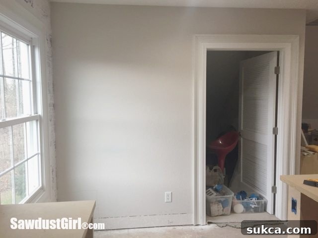 Craft Room Trim Molding Craft Room Progress - Layered Door and Window Trim