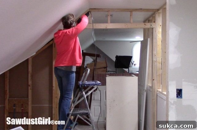 Craft Room Wall Update Craft Room Update - Wall Framing Removal