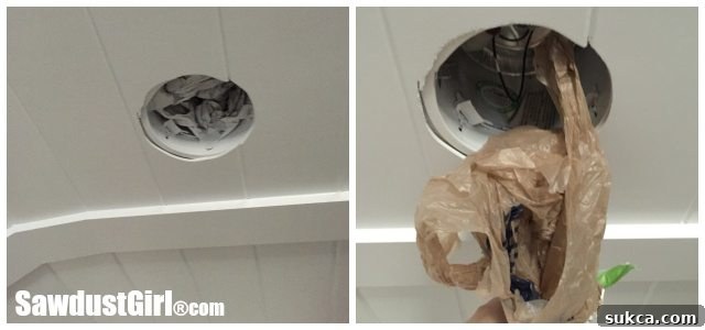 Light socket protection for painting Protecting recessed light sockets during painting