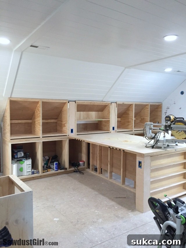 Building Angled Cabinets