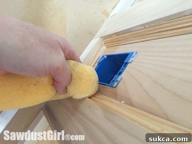 Elevating Faceframe Columns with Decorative Trim 9 Installing Decorative Trim in Faceframe Columns