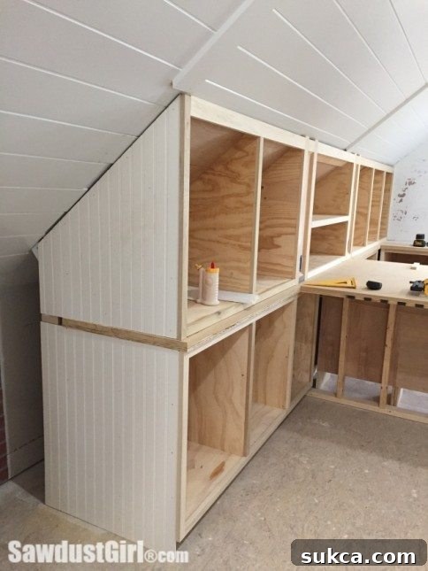 Creative Solutions for Angled Ceilings in DIY Kitchen Renovation
