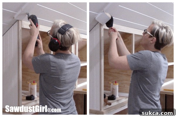 Simplified Crown Molding Termination on Custom Wall