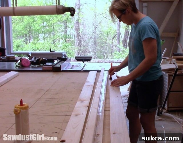 Building a Rustic Picture Ledge Picture Rail