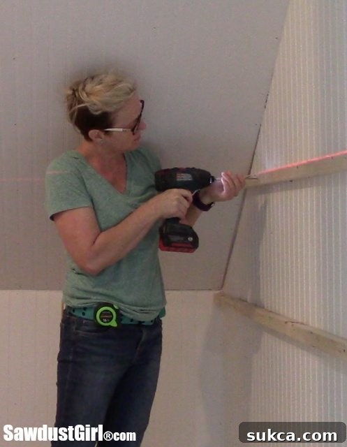 Securing 2x2 cleats to the wall for floating shelves