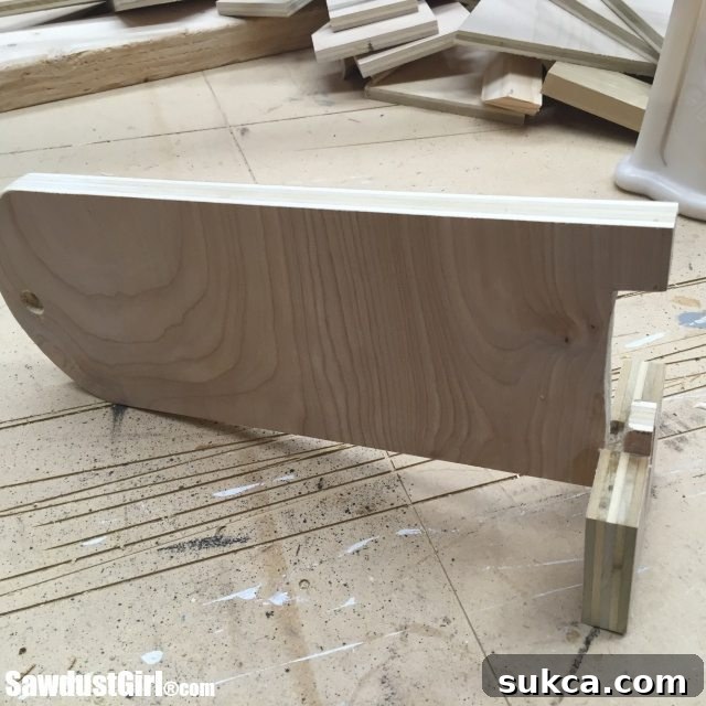 Shelf brackets for lumber storage cart