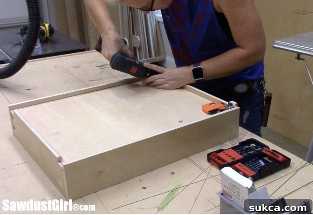 Cost-Effective Pilot Hole Drilling for Drawer Hardware Building drawers