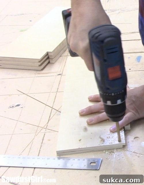 Pre-Assembling Drawer Notches for Blum Runners Building drawers