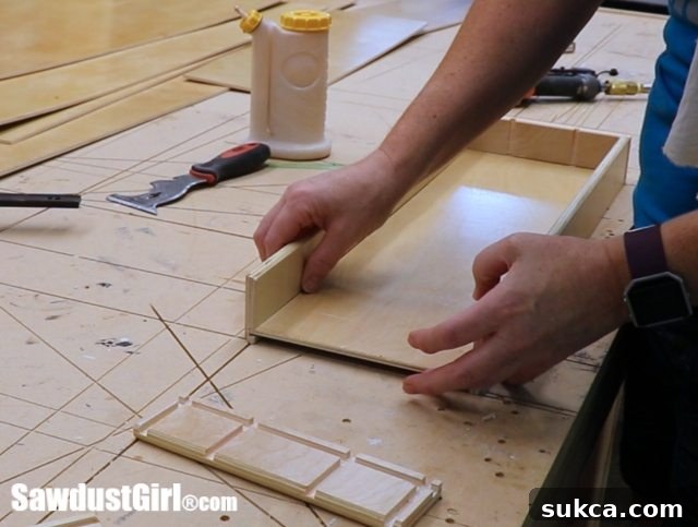 Locking Rabbet Drawer Joint