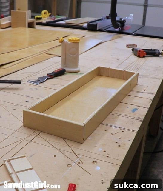 building drawers