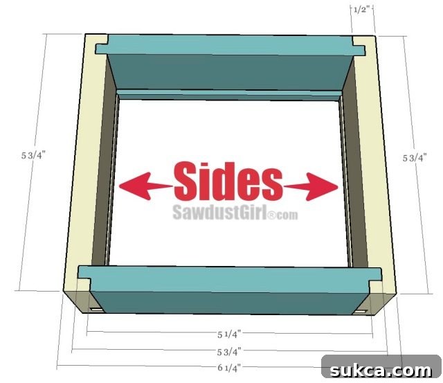 How to build a cabinet drawer using locking rabbet joints
