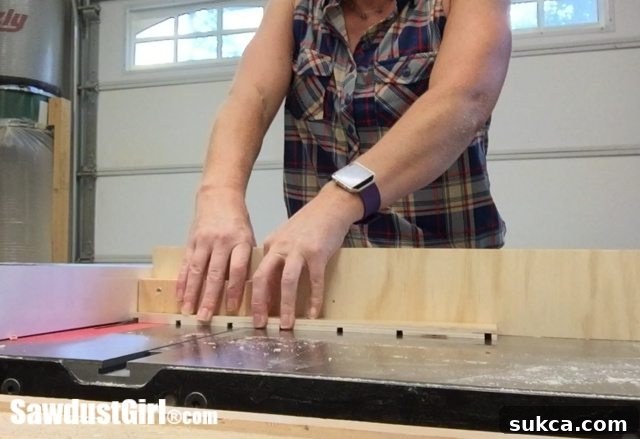 cutting slots for drawer dividers
