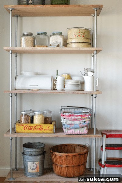 Industrial Shelving Storage Solutions for Modern Homes